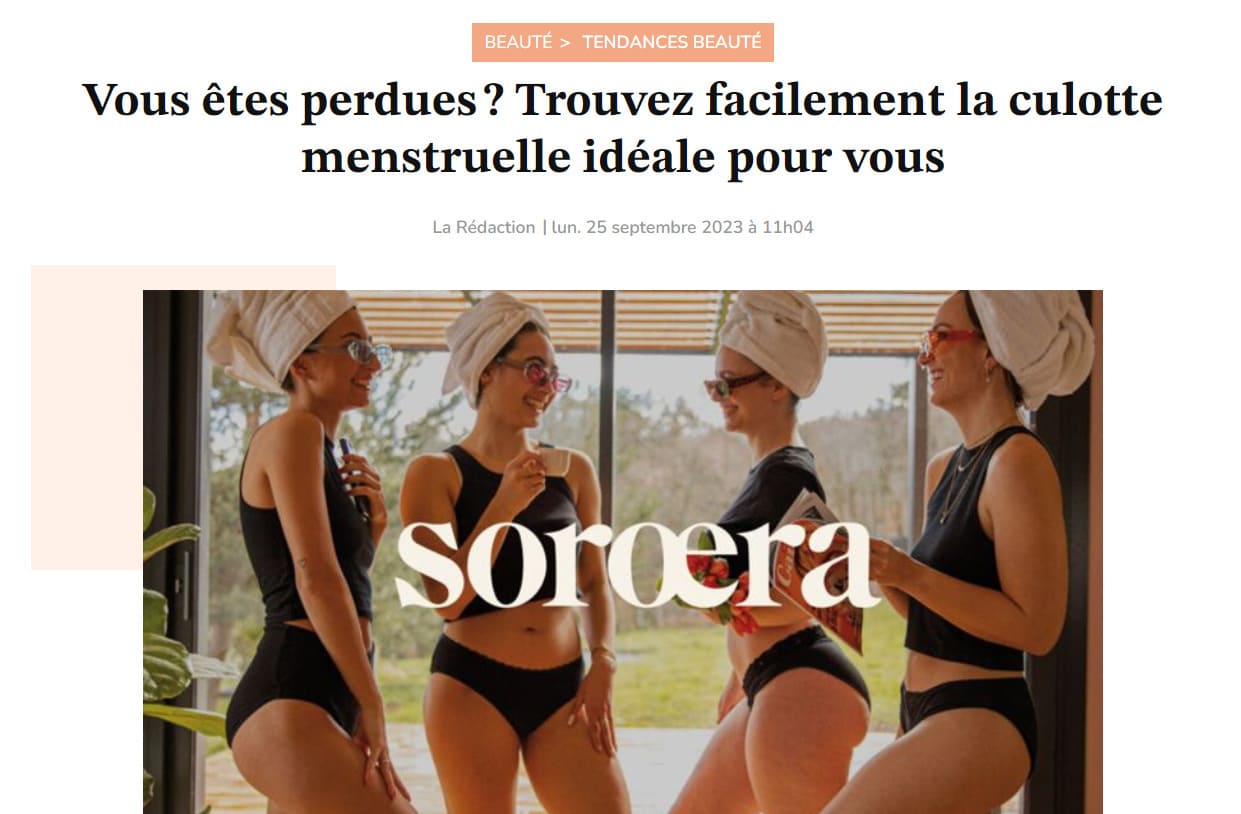 Gala parle de Soroera et de culottes menstruelles - couverture