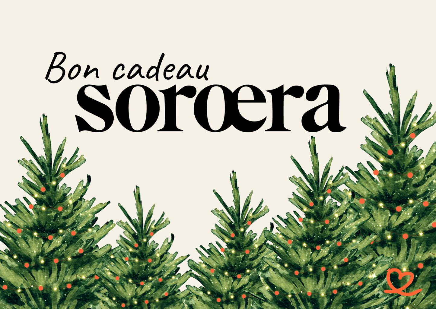 Offrez des culottes menstruelles pour Noël avec la carte cadeau Soroera