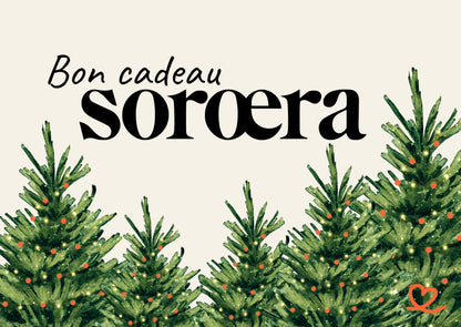 Offrez des culottes menstruelles pour Noël avec la carte cadeau Soroera