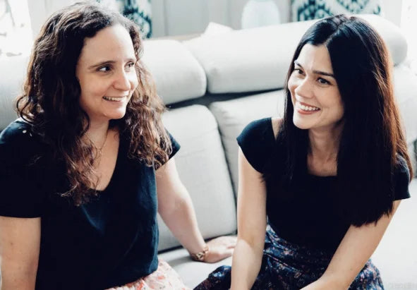 Wye et Alexandra, fondatrices de Réjeanne lingeire menstruelle haut-de-gamme choisir par Soroera