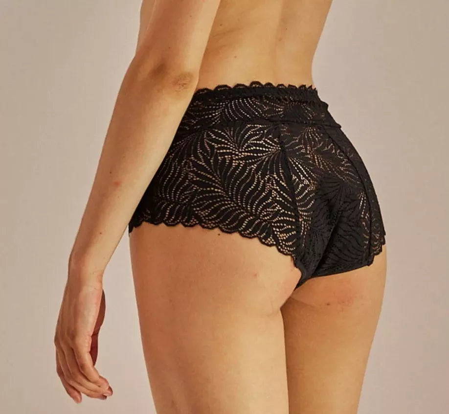 Dos jolie culotte sexy et glamour Palerme de la marque de lingerie menstruelle Perdième